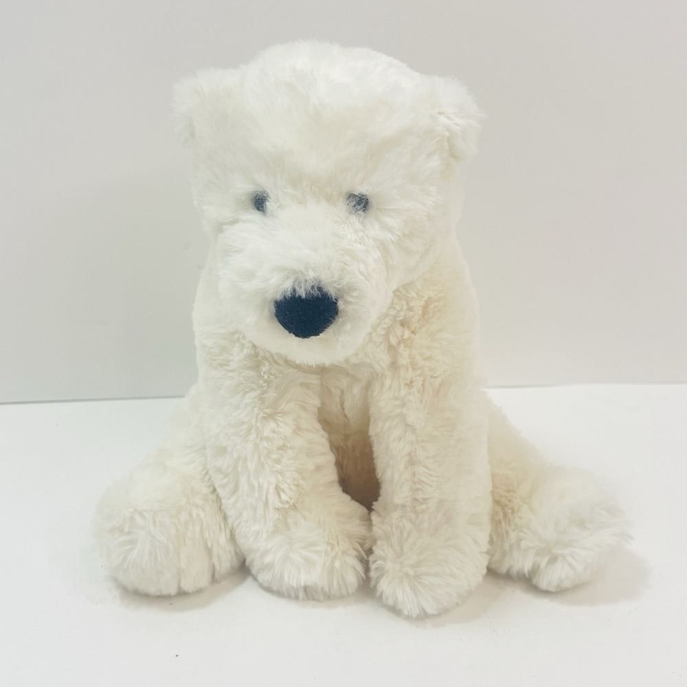Jellycat Perry the Polar Bear White Plush 8" Stuffed Animal Soft Toy